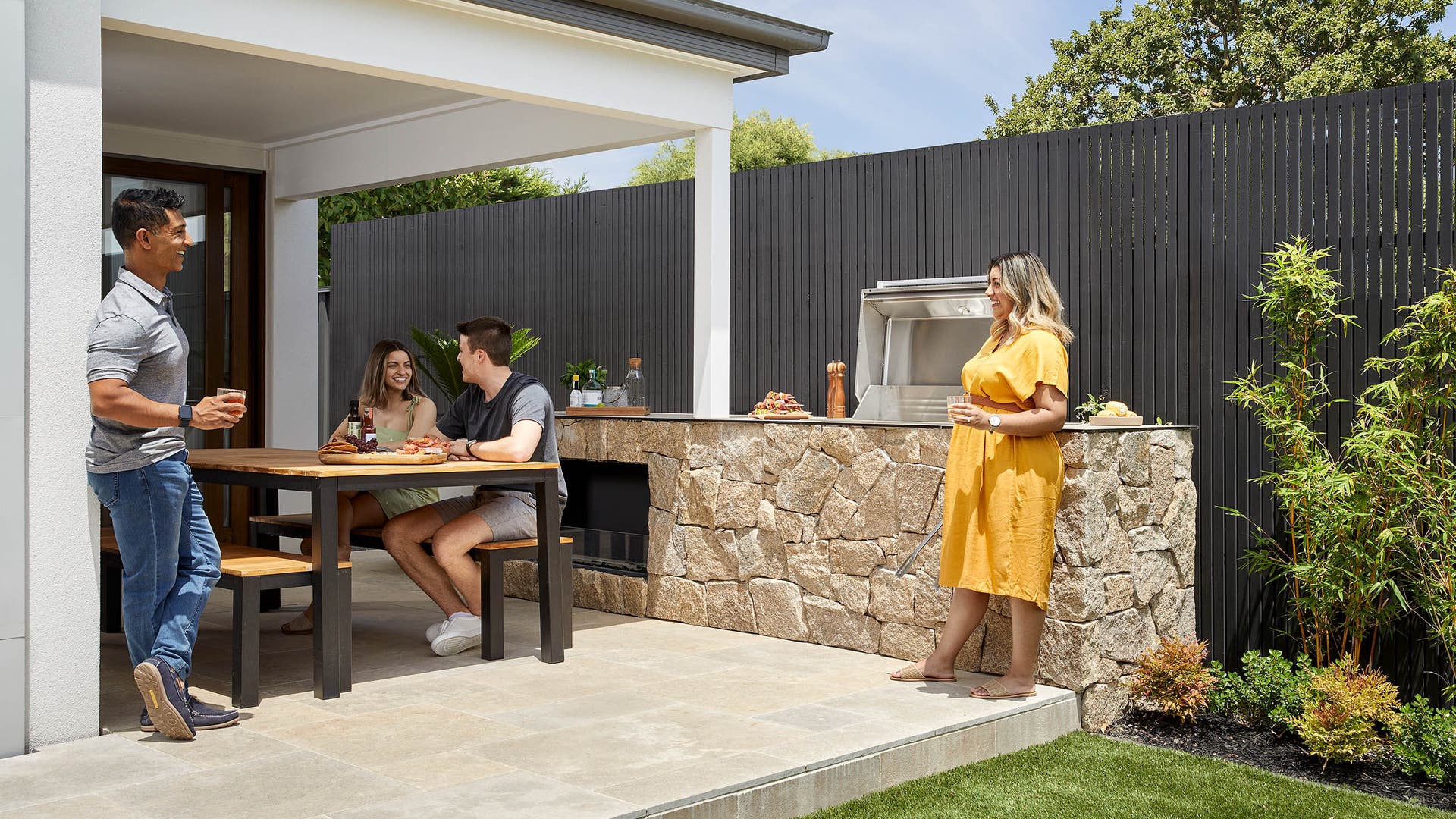 Incorporating a BBQ into your outdoor alfresco area with Henley Home