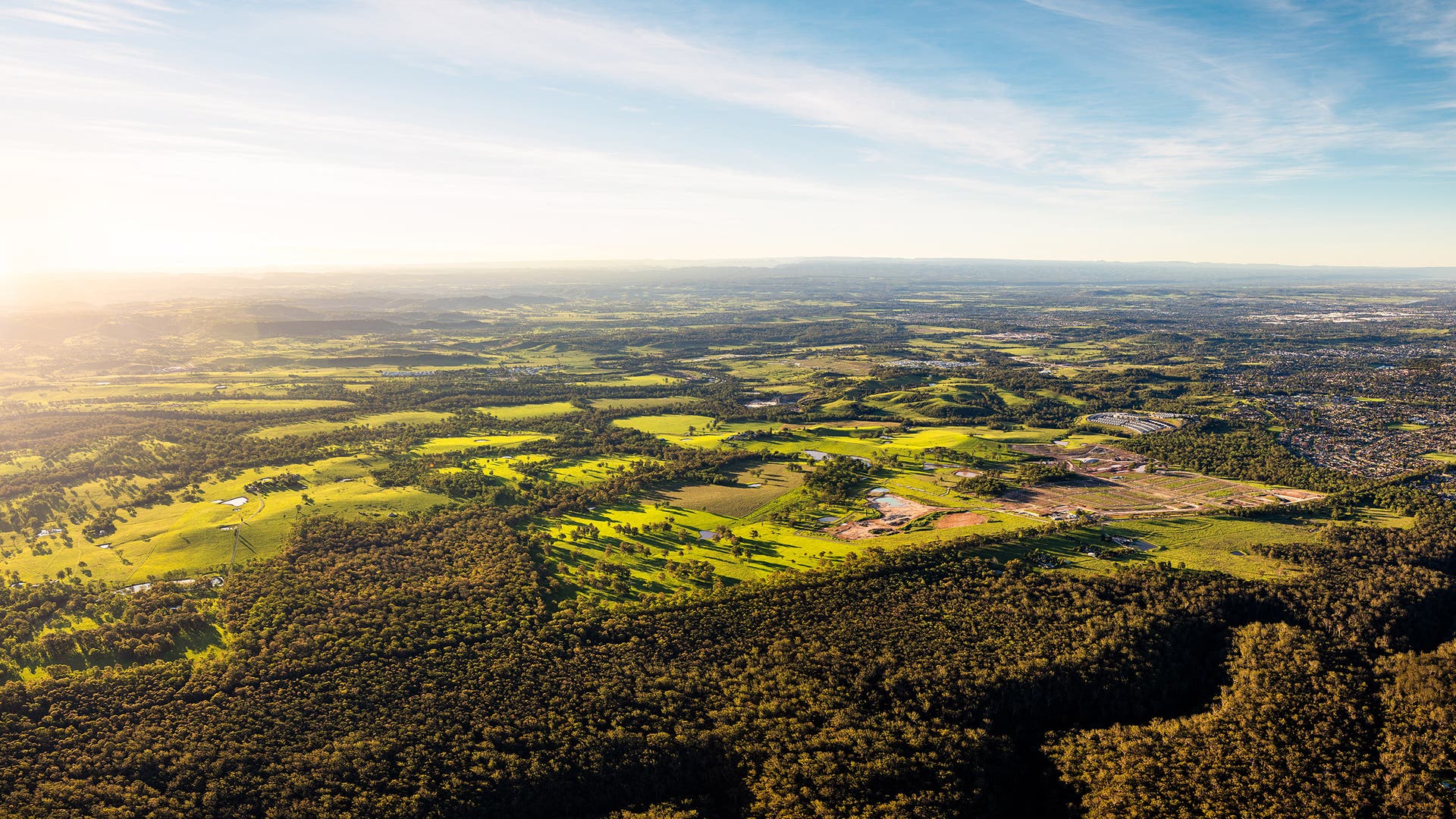 aerial photograph of figtree hill