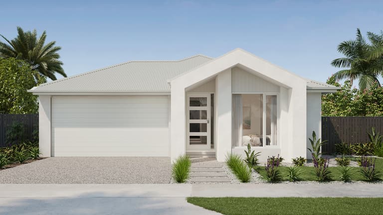 Single Storey Compact Living with Master to Rear Design and Spacious ...
