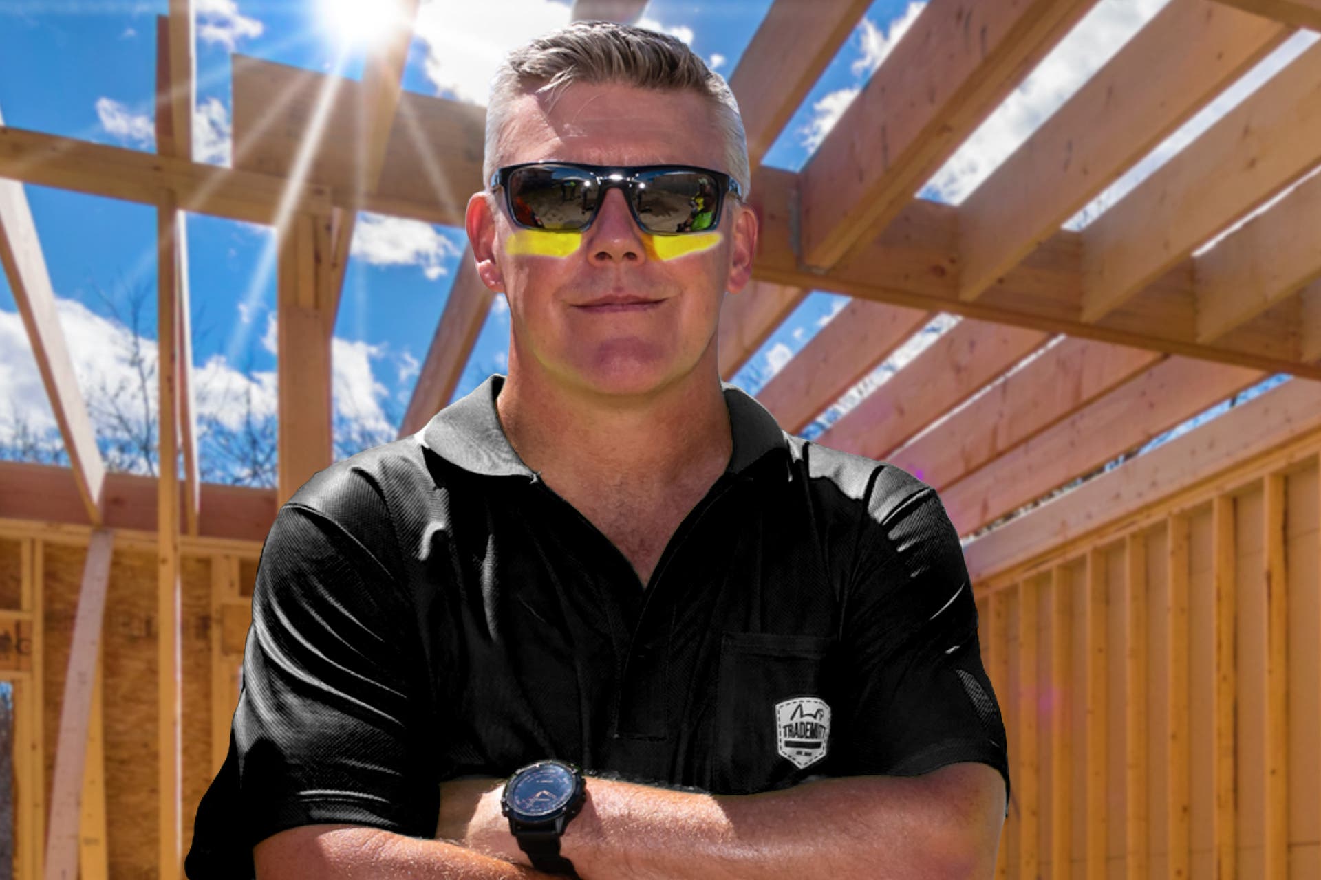 Tradies sun protection Edgewater Homes Slip Slop Slap