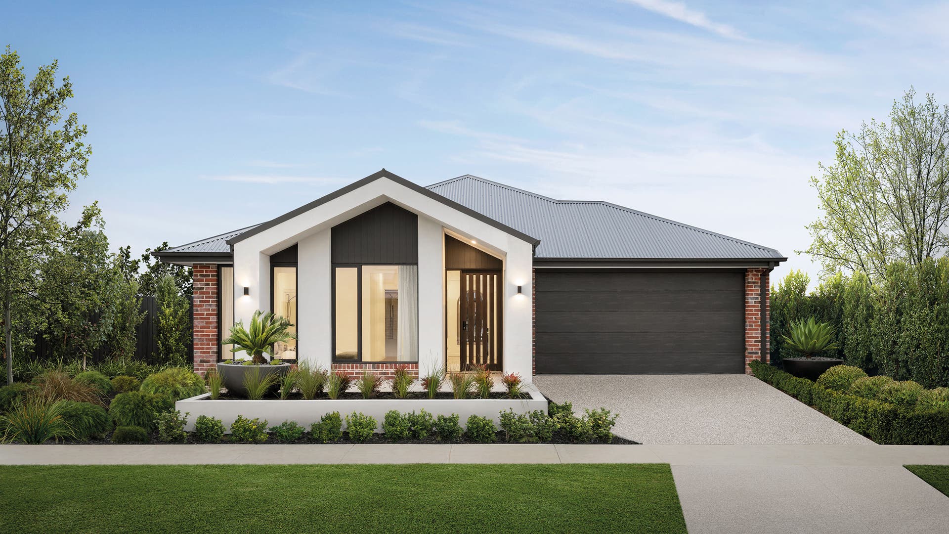 Adeline 266-S29 with the Connell facade on display in Truganina