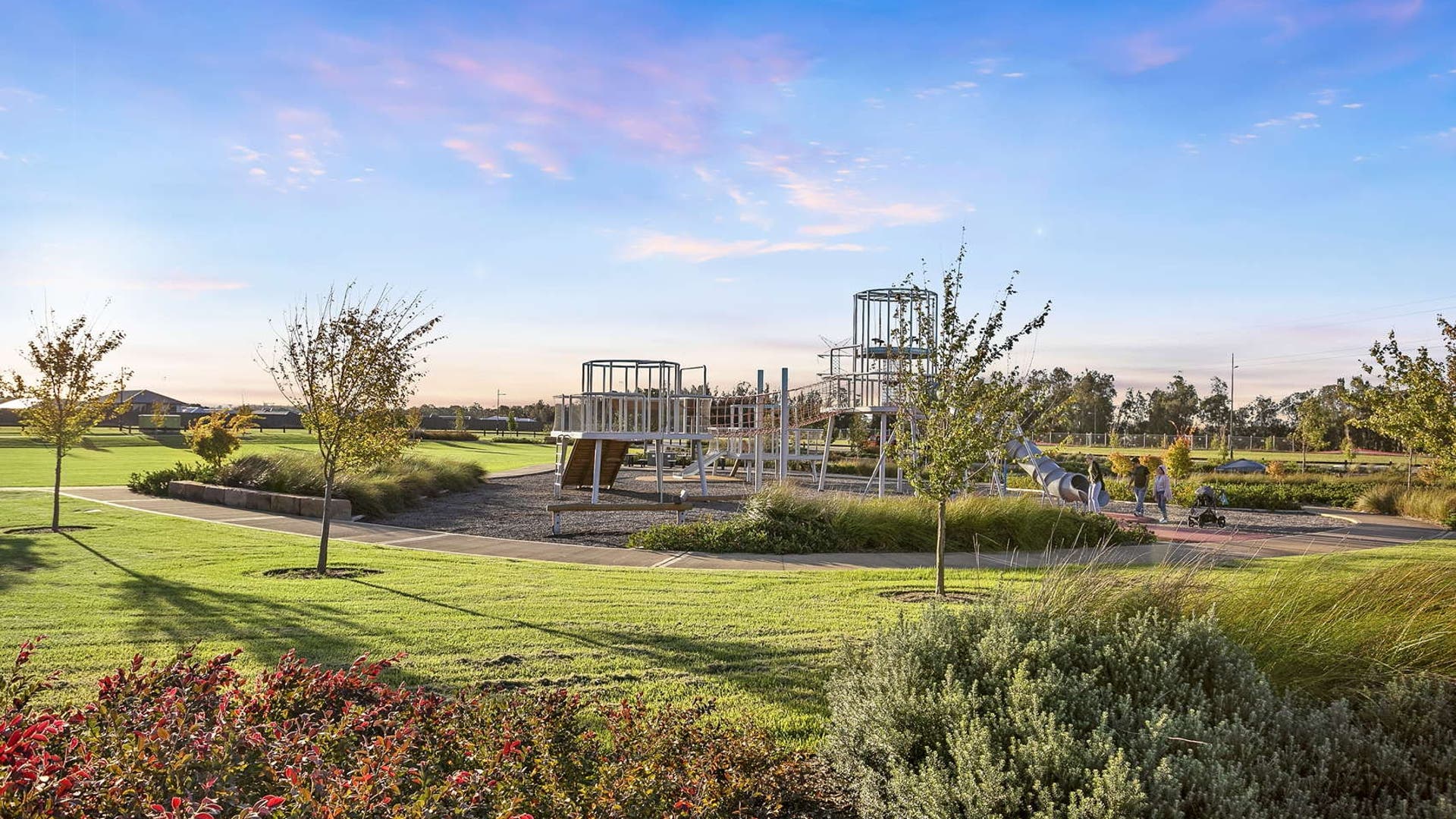 Childrens playground at Ascot Grove estate, NSW