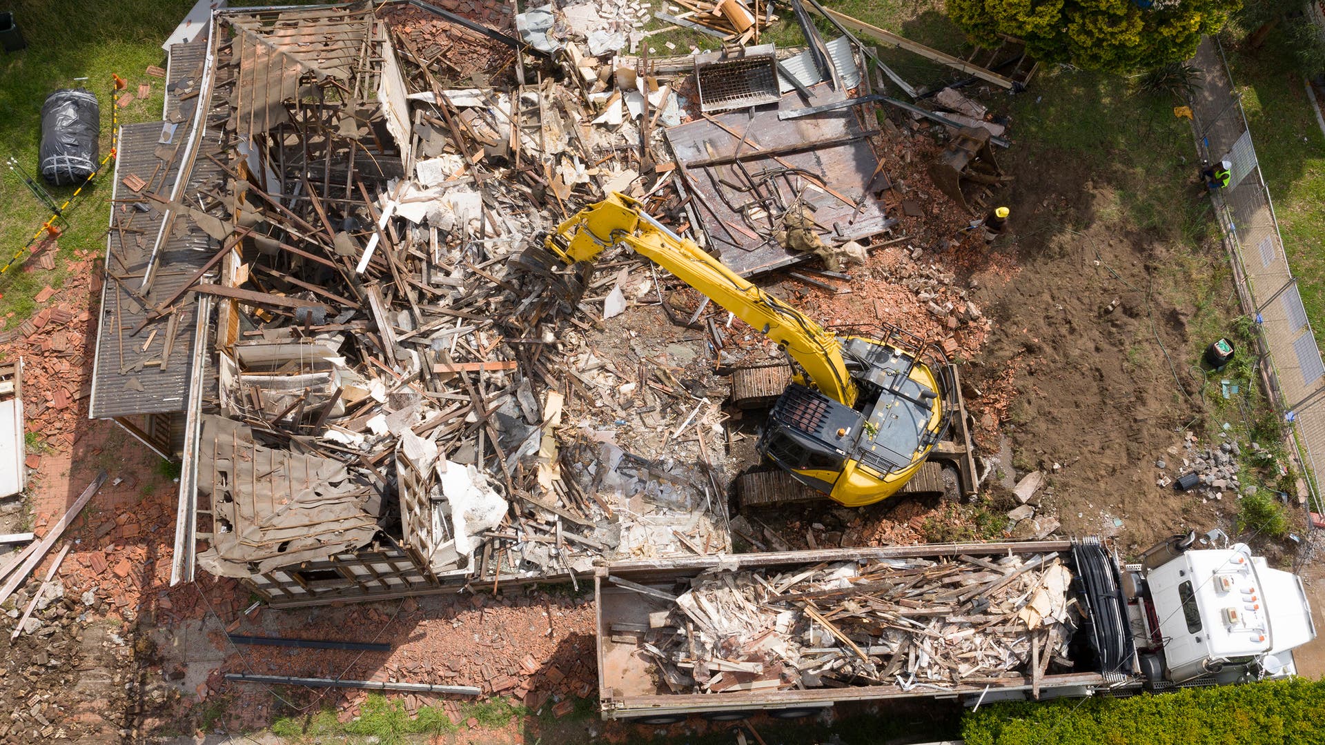 House being demolished for a rebuild in Queensland
