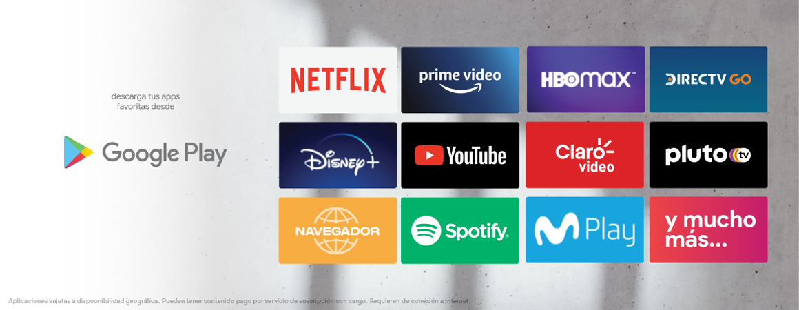 Netflix, Prime video HBO max Disney+ YouTube JVC