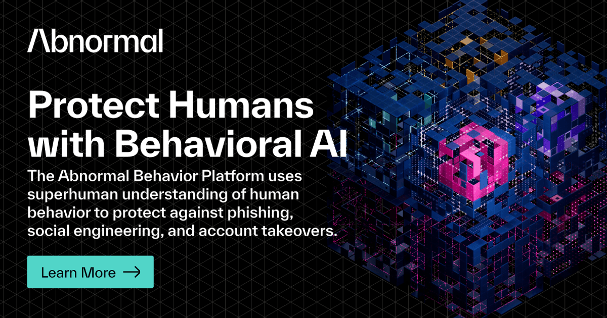 Patented AI-Powered Threat Detection Platform Enhances… | Abnormal AI
