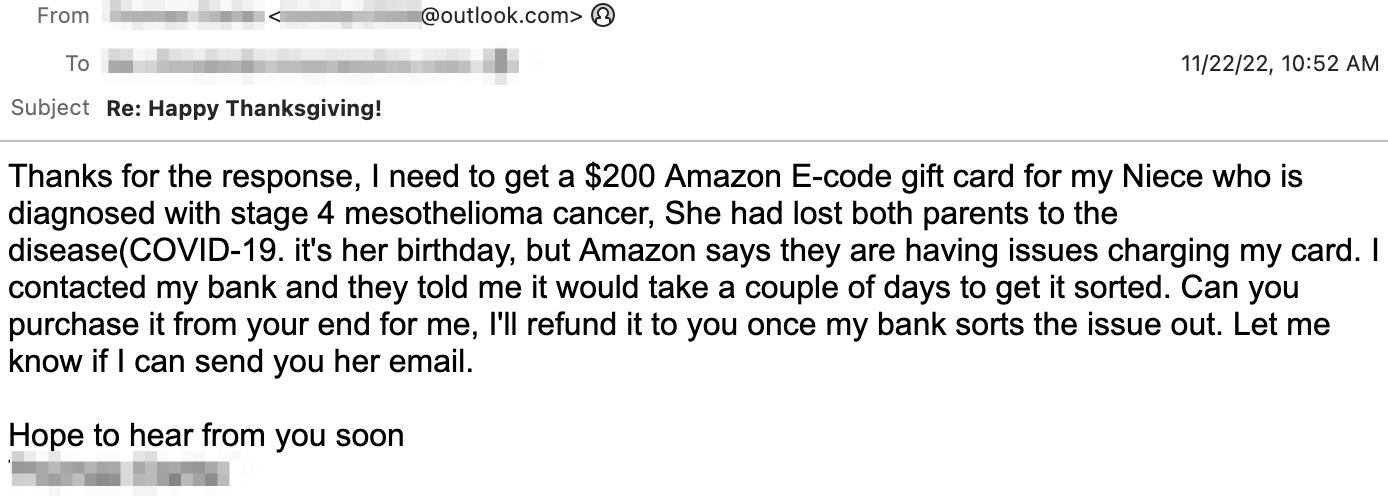 Thanksgiving gift card bec 2
