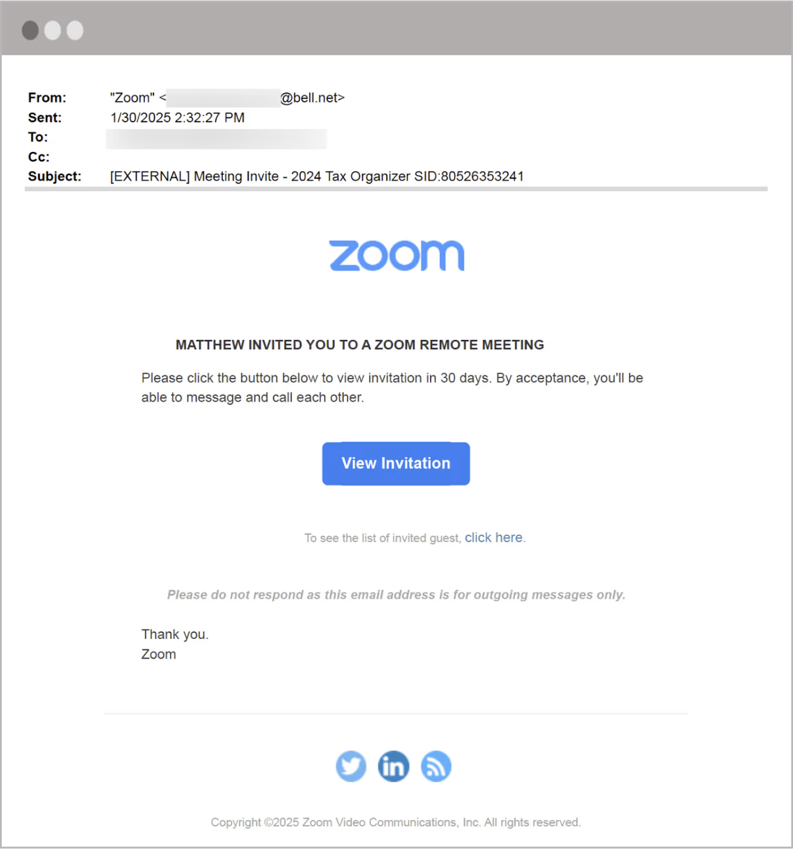 Screen Connect Threat Intel Report Blog Malicious Zoom Invite