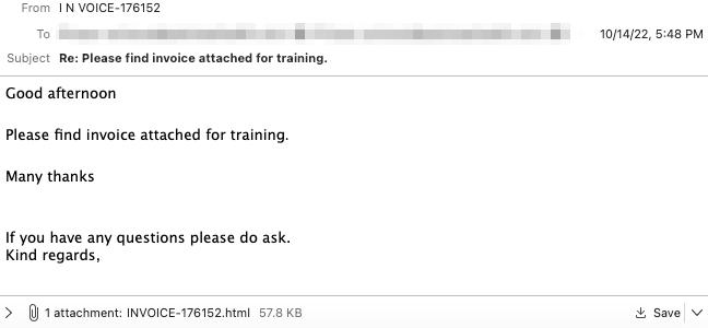 Training invoice phish 1