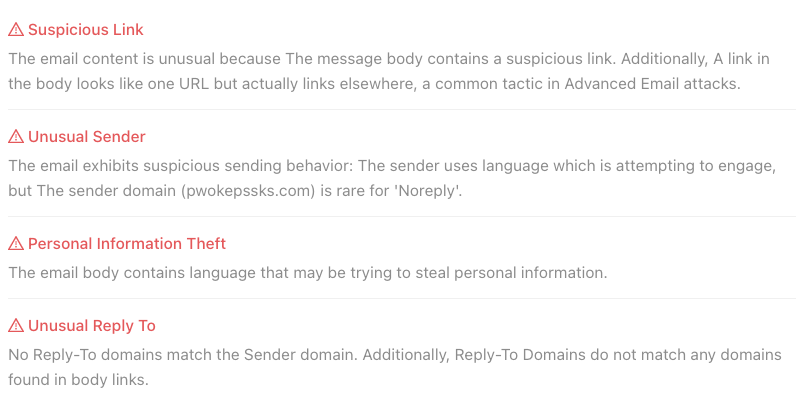 Stripe Credential Phishing Attack Threat Log