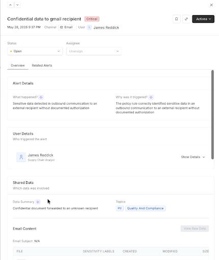 Cyera Alert