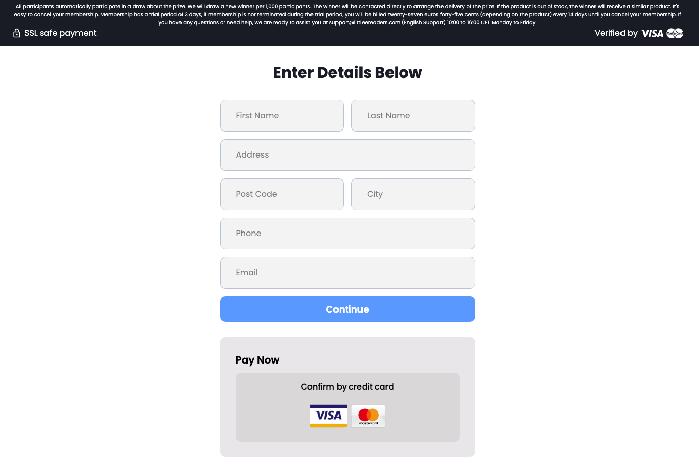 AI Sirius XM Impersonator Fake Cancellation Checkout