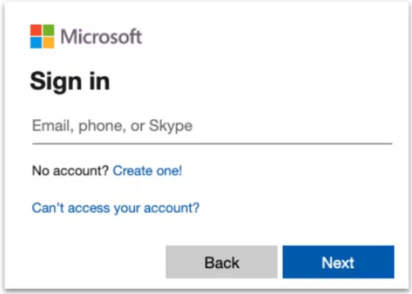 AI Phishing Malware Canva Fake Microsoft Login