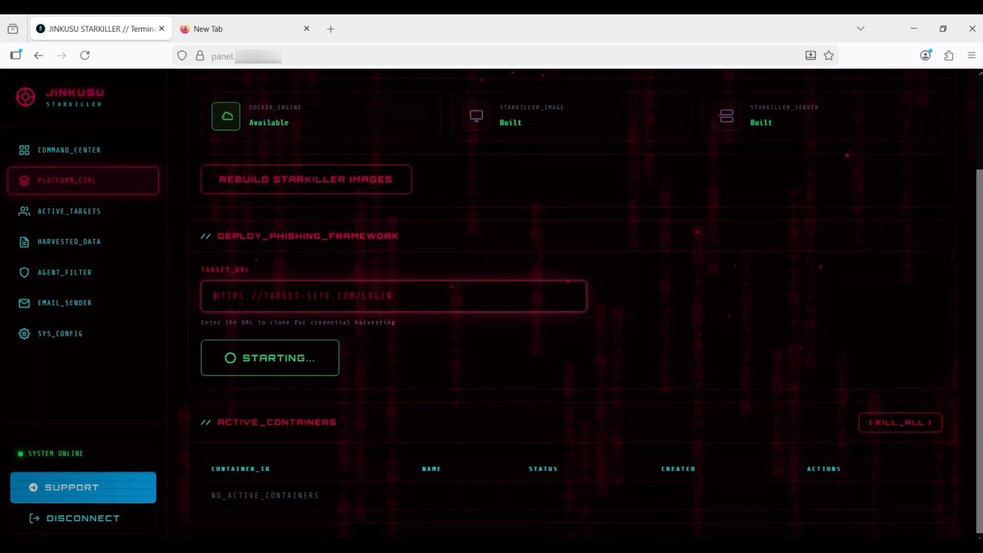 Starkiller Blog 2 Control Panel E