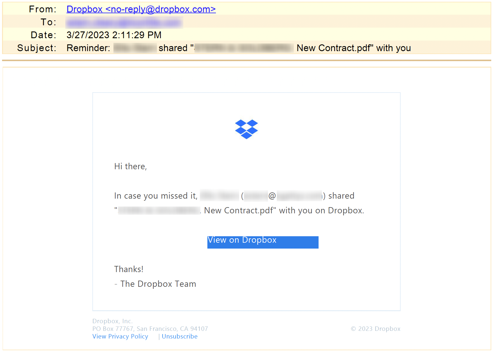 UA Law Firm Dropbox Transfer Email Edited