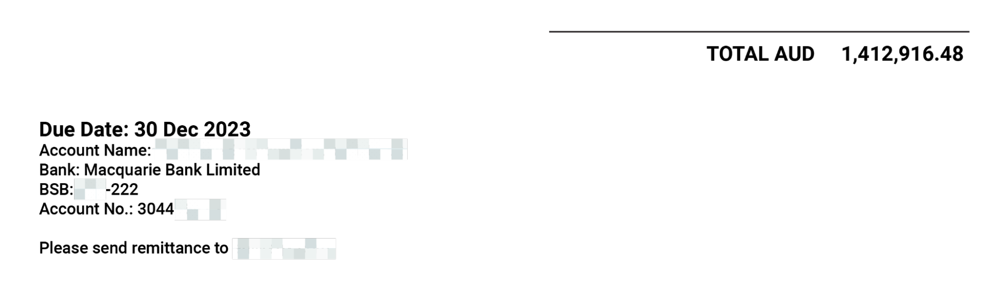 Fin Serv BEC Blog Invoice Example 1