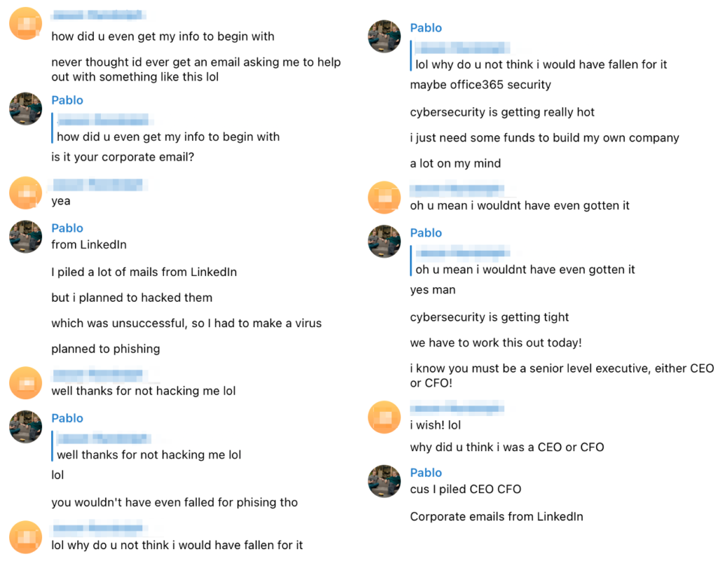 Demonware targeting linkedin