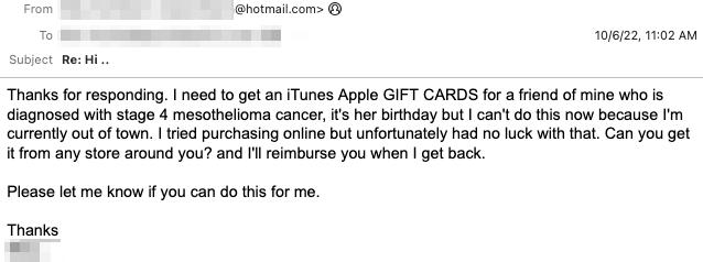 Lilac Wolverine Follow up Email Example 2
