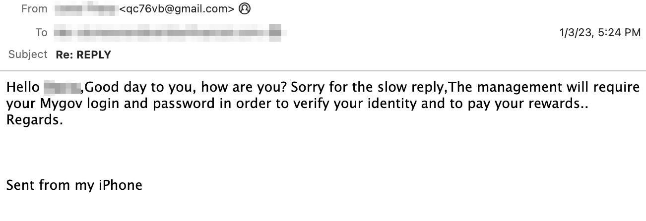 Response cred phish 2