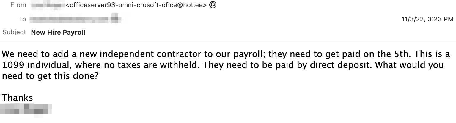 Contractor bec