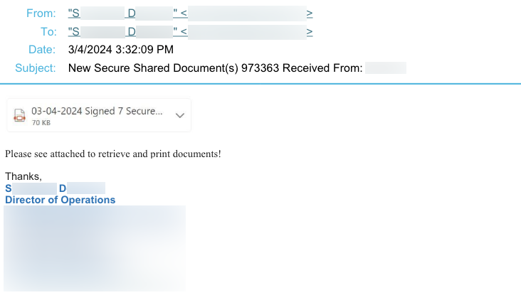 AL Vendor Impersonation Salesforce Phishing Email