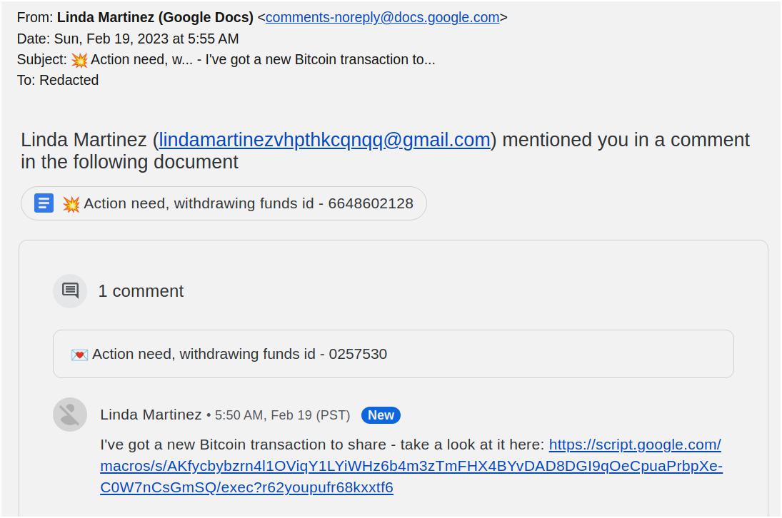 Exploiting Google Services Blog Phishing via Comments