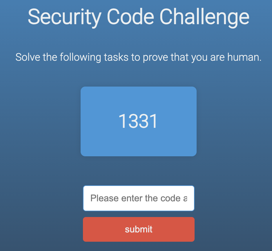 Flask Phishing Kit Blog Verification Code Challenge