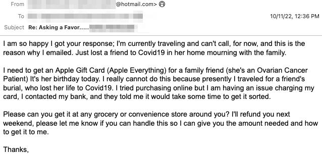 Lilac Wolverine Follow up Email Example 3