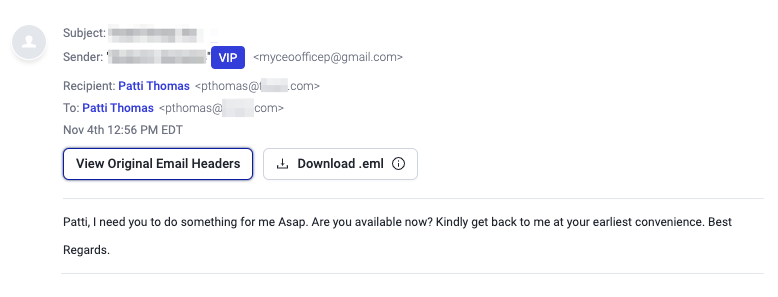 Blog bec example