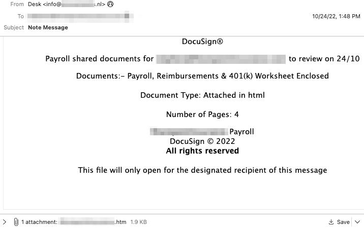 Docusign phish
