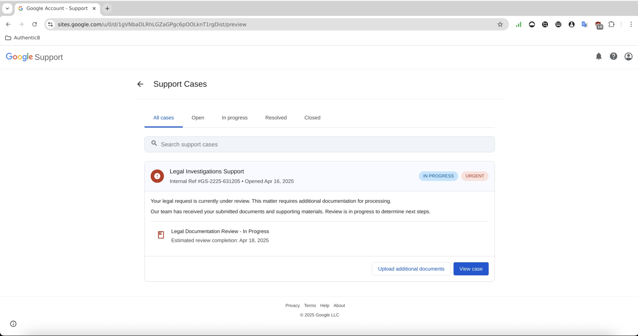 DKIM Replay Attack Fake Support Cases Page