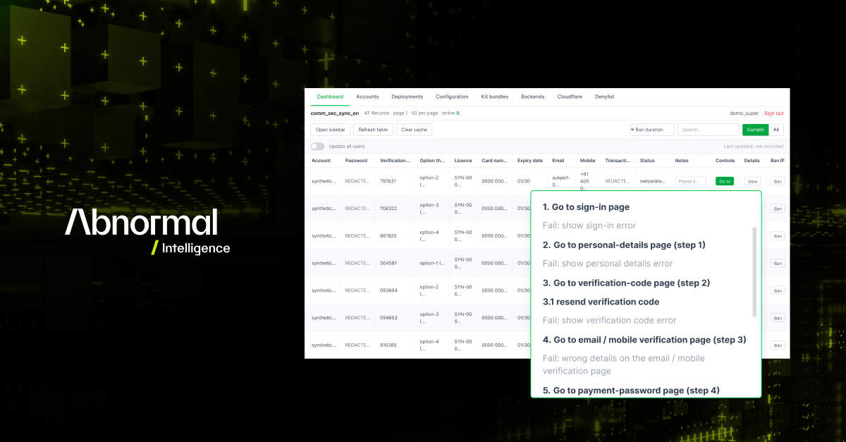 ZeroTokens Phishing Platform Enables Real-Time Attacks on Financial Institutions