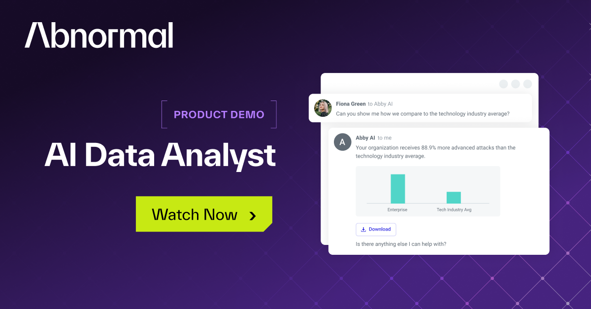 Al Data Analyst | Abnormal AI