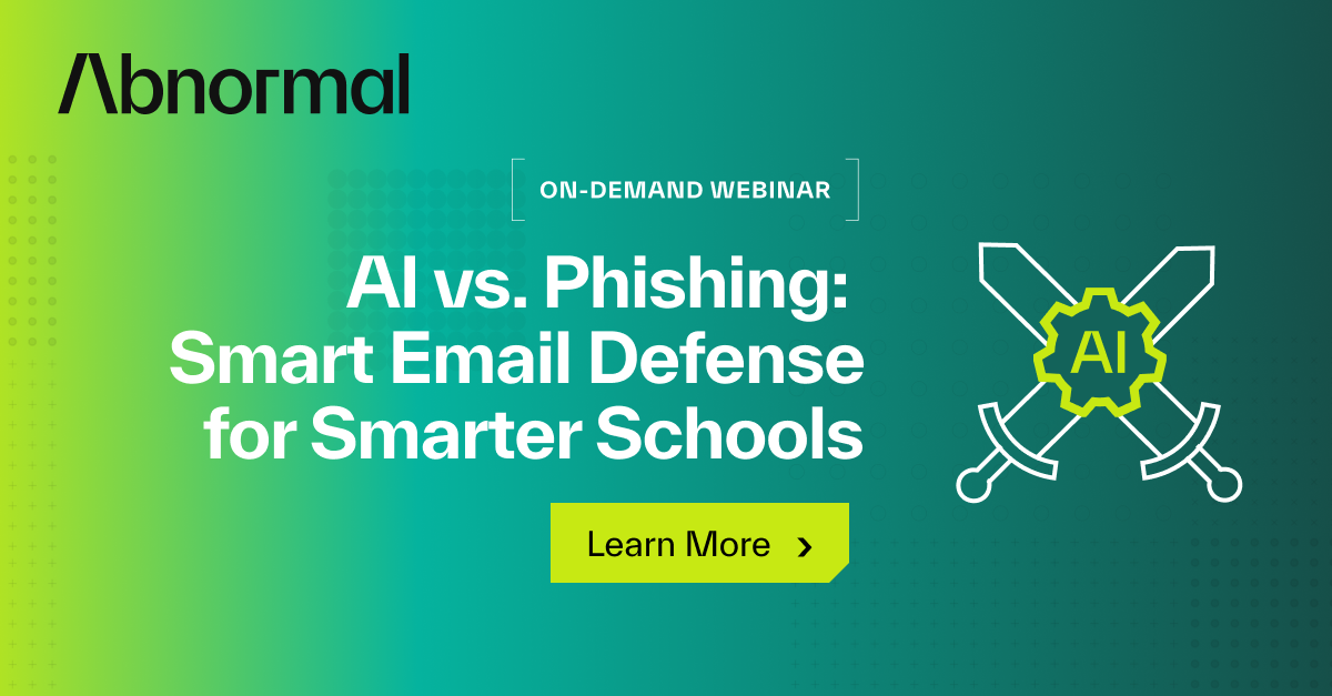 AI vs. Phishing: Smart Email Defense for Smarter Schools
