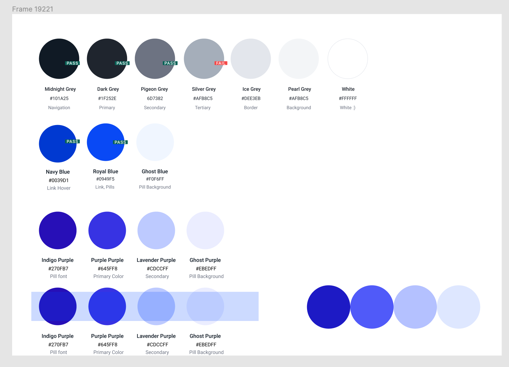 Design color exploration