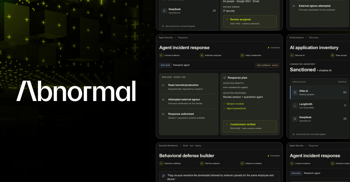 Introducing the Abnormal AI Security Suite