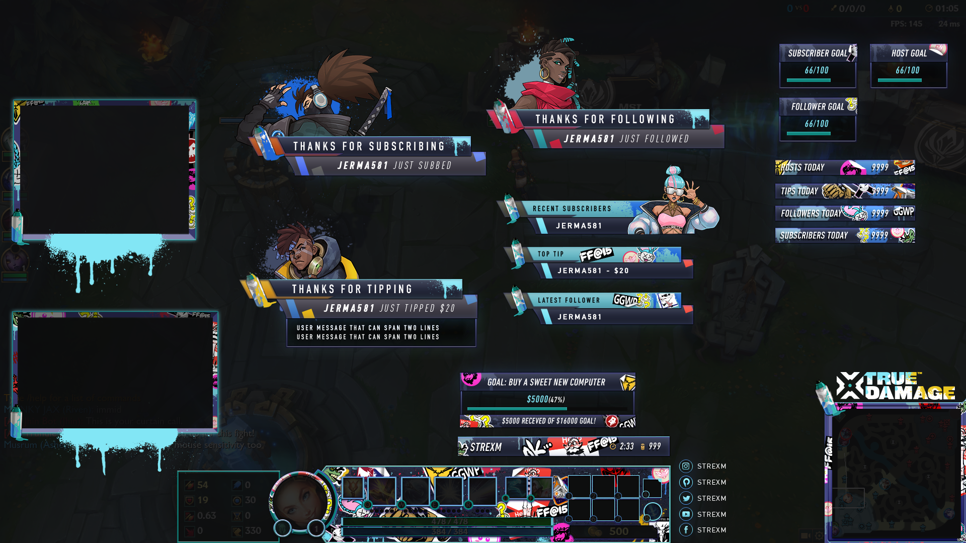 twitch overlay league of legends