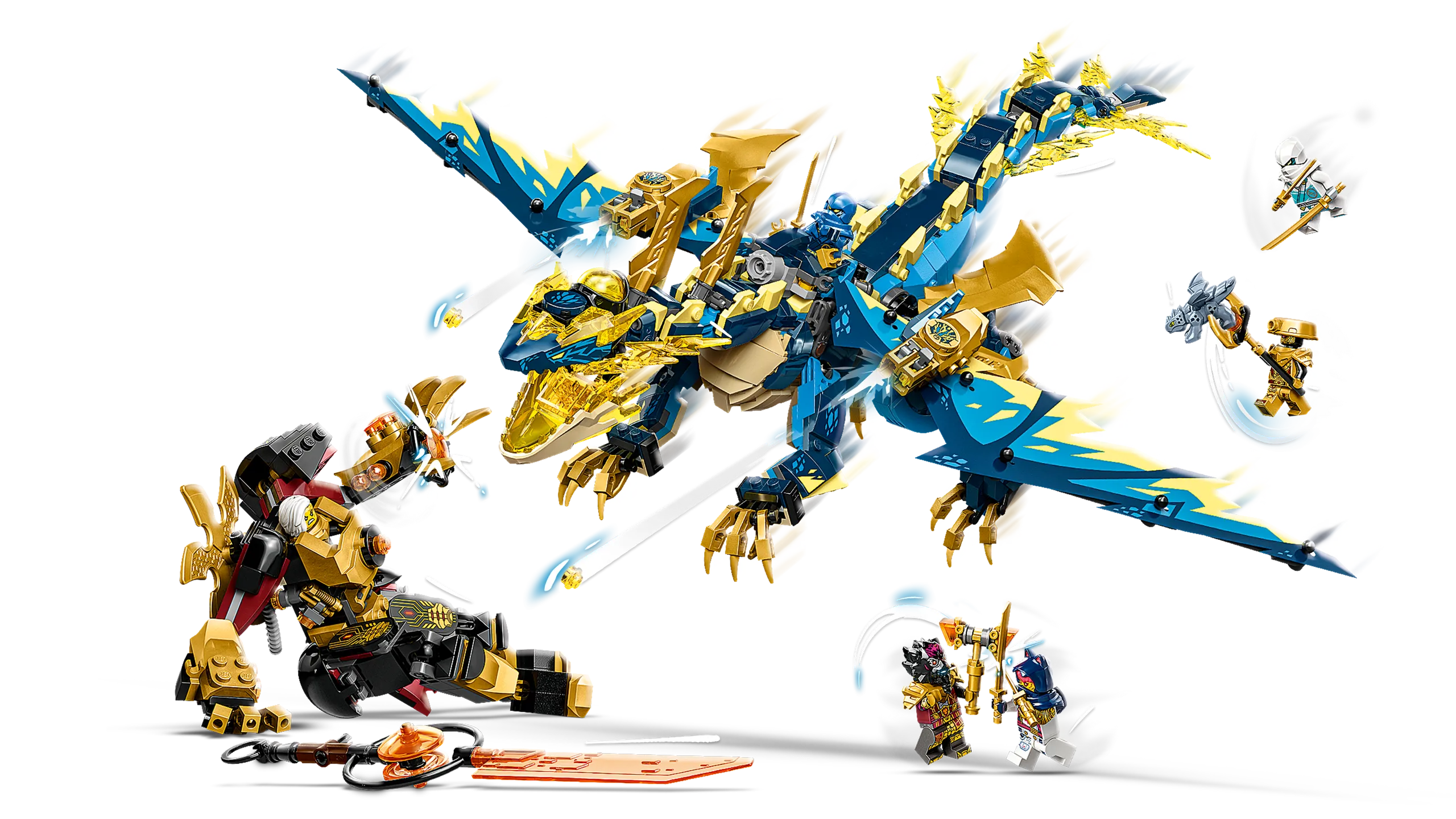 Ninjago elemental dragons