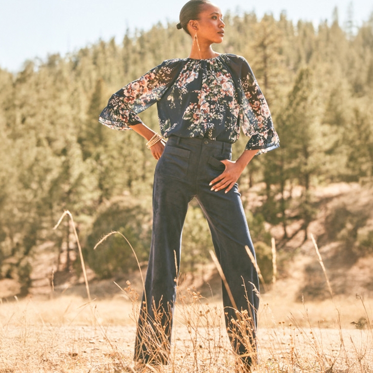 Pampas Pony Pull on Wide Crop | Chico's
