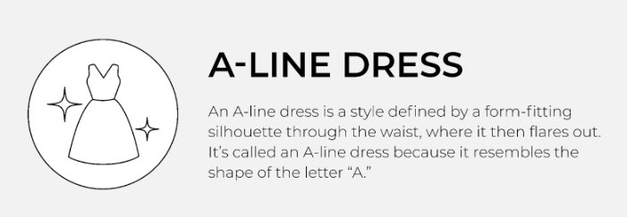 a line dresses meaning What Is an A-Line Dress & How Do You Style Them?