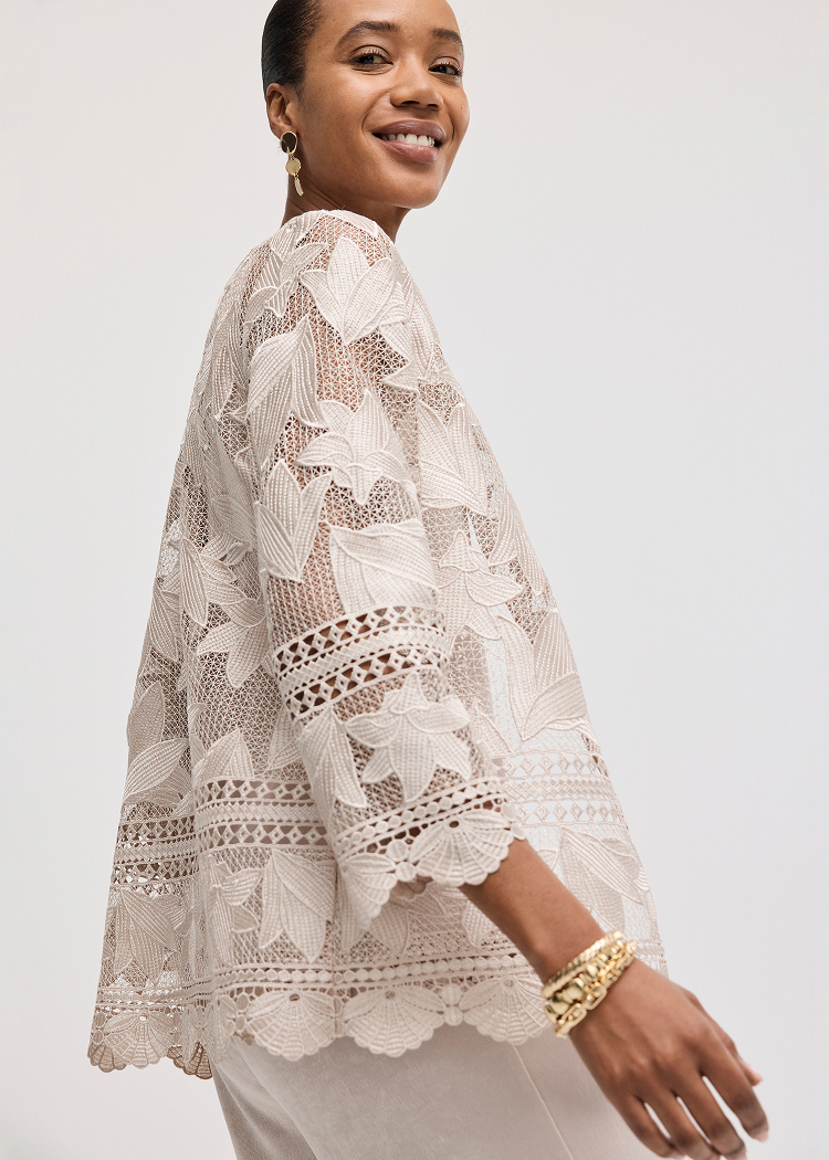 Fringe Tweed Jacket | Chico's