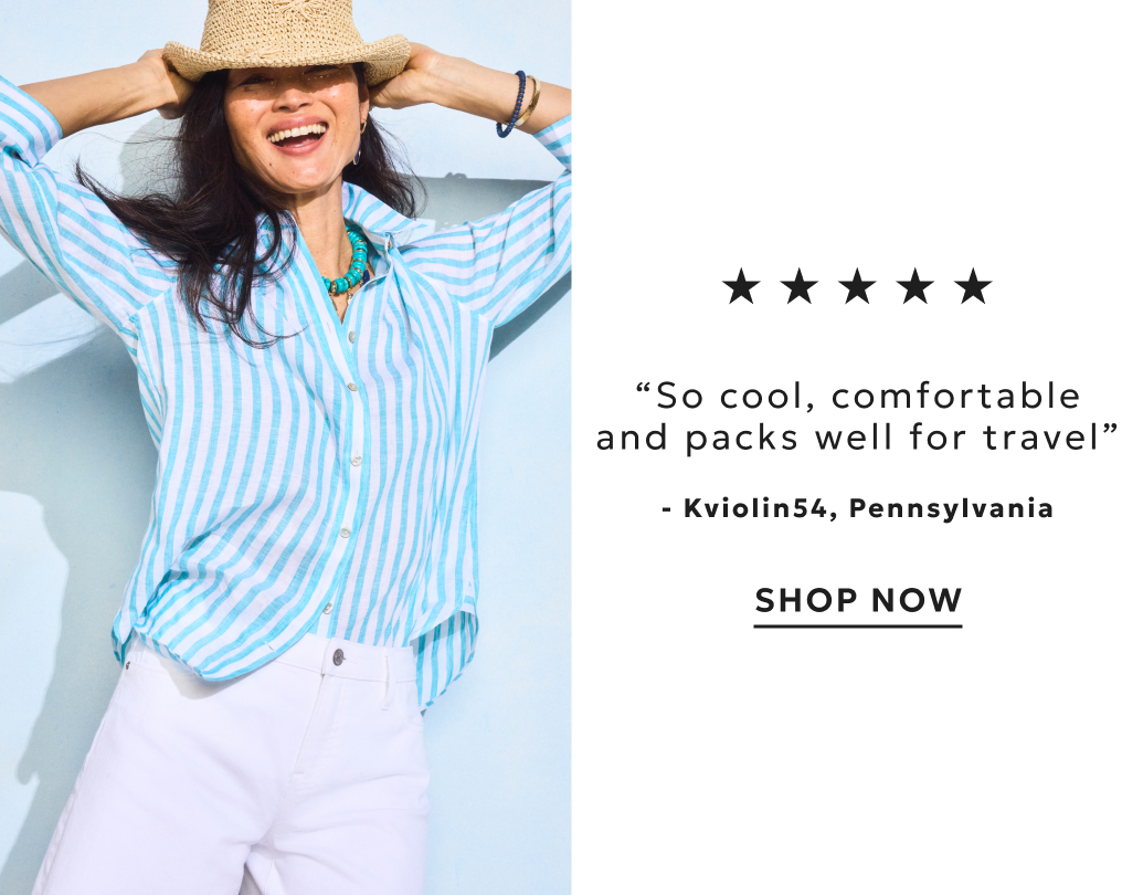 Cotton Gauze Camp Shirt | Chico's