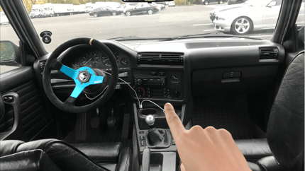 How I Stopped the Ticking Behind my BMW 325i E30 Dash with my Finger
