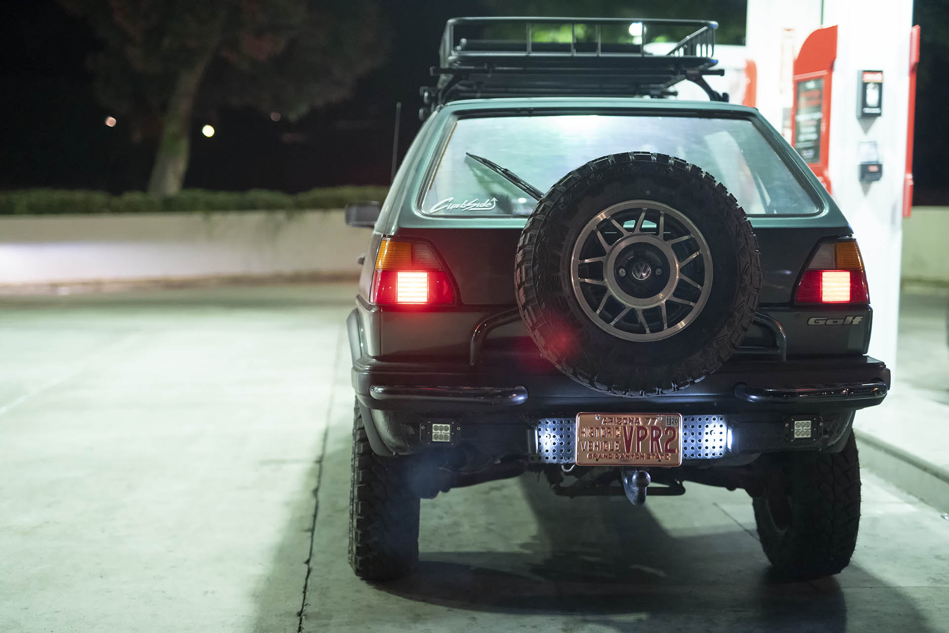 Turbo-Diesel VW Golf Country Rear