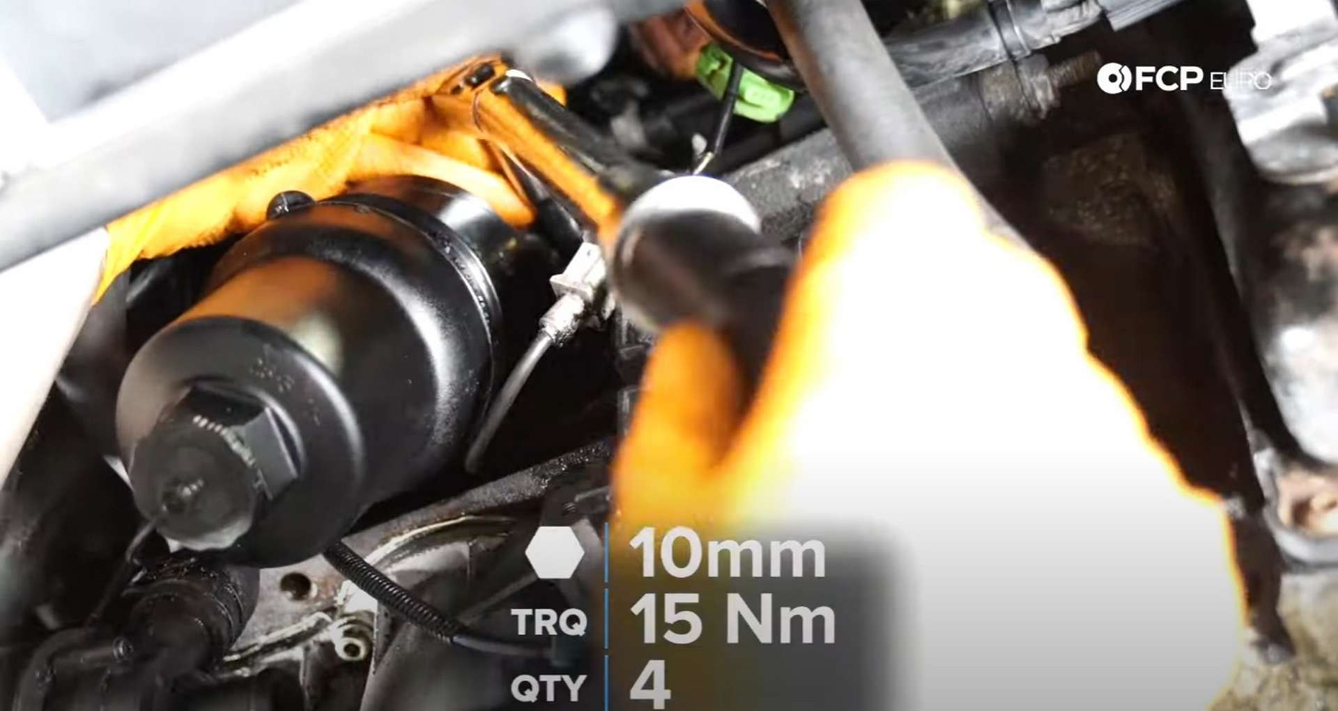 How To Replace A Mk5 Volkswagen GTI Oil Filter Housing (VW FSI EA113