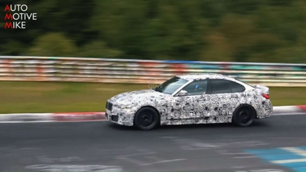2021 BMW M3 Spied At The Nürburgring Sporting A New, Massive Grill