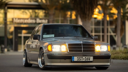 The First Mercedes-Benz 190E 2.3 16 Valve Cosworth In The USA