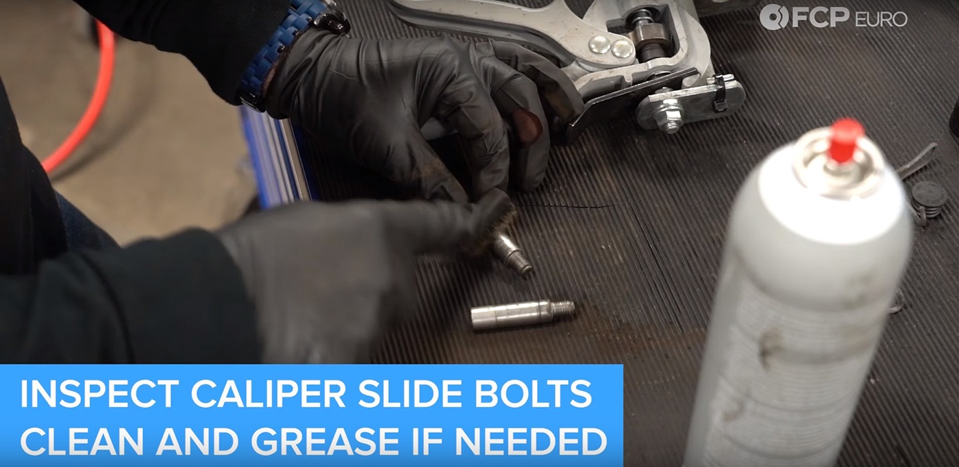 VW Audi Brake Job Slide Bolt Grease
