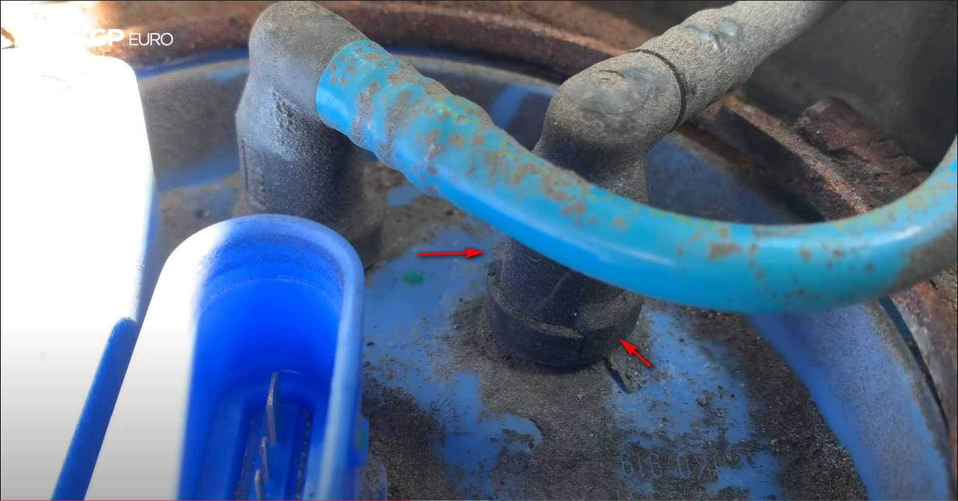 DIY VW GTI Fuel Pump hose tabs