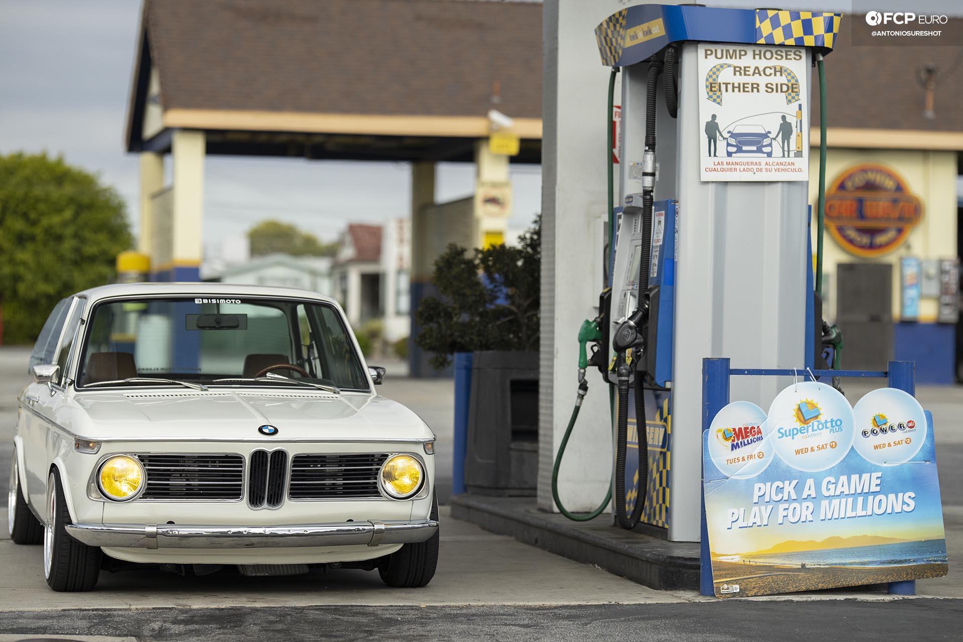 Engine Swapped 1972 BMW 2002 with 400hp Turbo Charged M20 and BBS RS