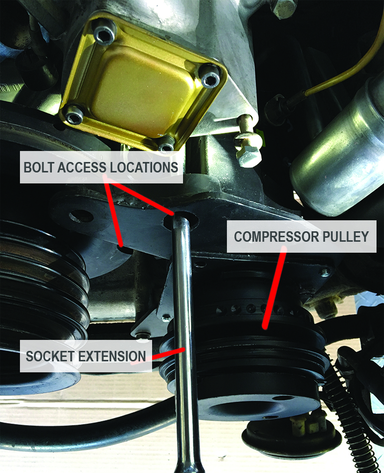 Mercedes Compressor Front View